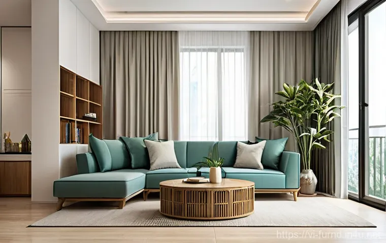 가구디자인 시험 채점 기준 분석 - **Prompt 1: Modern Vietnamese Compact Living with Cultural Accents**
    "An interior shot of a cont...