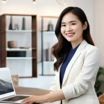 Home 16 가구디자인 직업의 장단점 - **Prompt: Joyful Client Presentation in a Modern Vietnamese Design Studio**
A bright, high-resol...