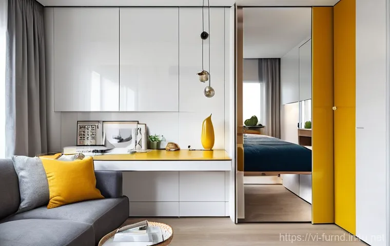 가구디자인 창의력 개발 방법 - **Prompt:** A serene and elegant living room in a modern Vietnamese home, thoughtfully blending trad...