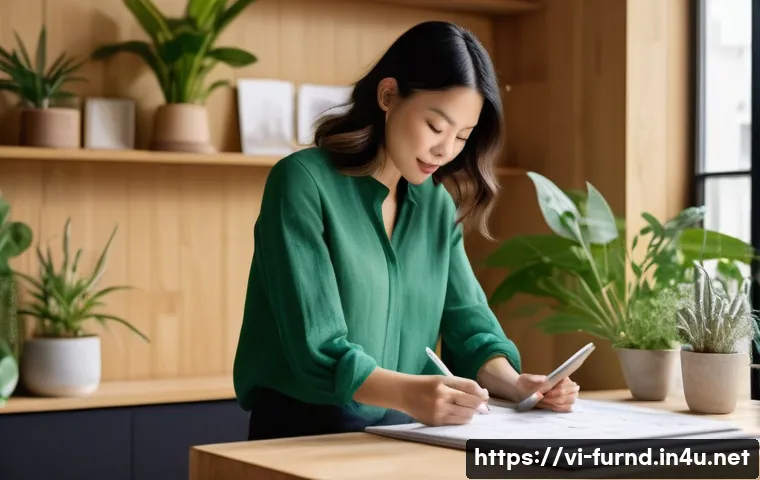 가구디자인 자격증 시험 후기 - **Green & Biophilic Design Studio with a Professional Female Designer**
    "A bright, airy, and mod...